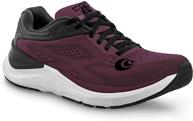 Women's Topo Athletic Ultrafly 3, Wine/Black, 7.5 B Medium