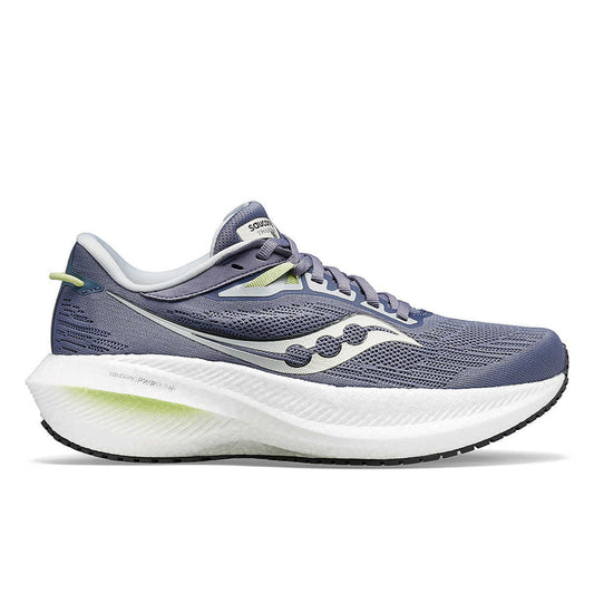Women's Saucony Triumph 21, Iris/Fern, 10 B Medium